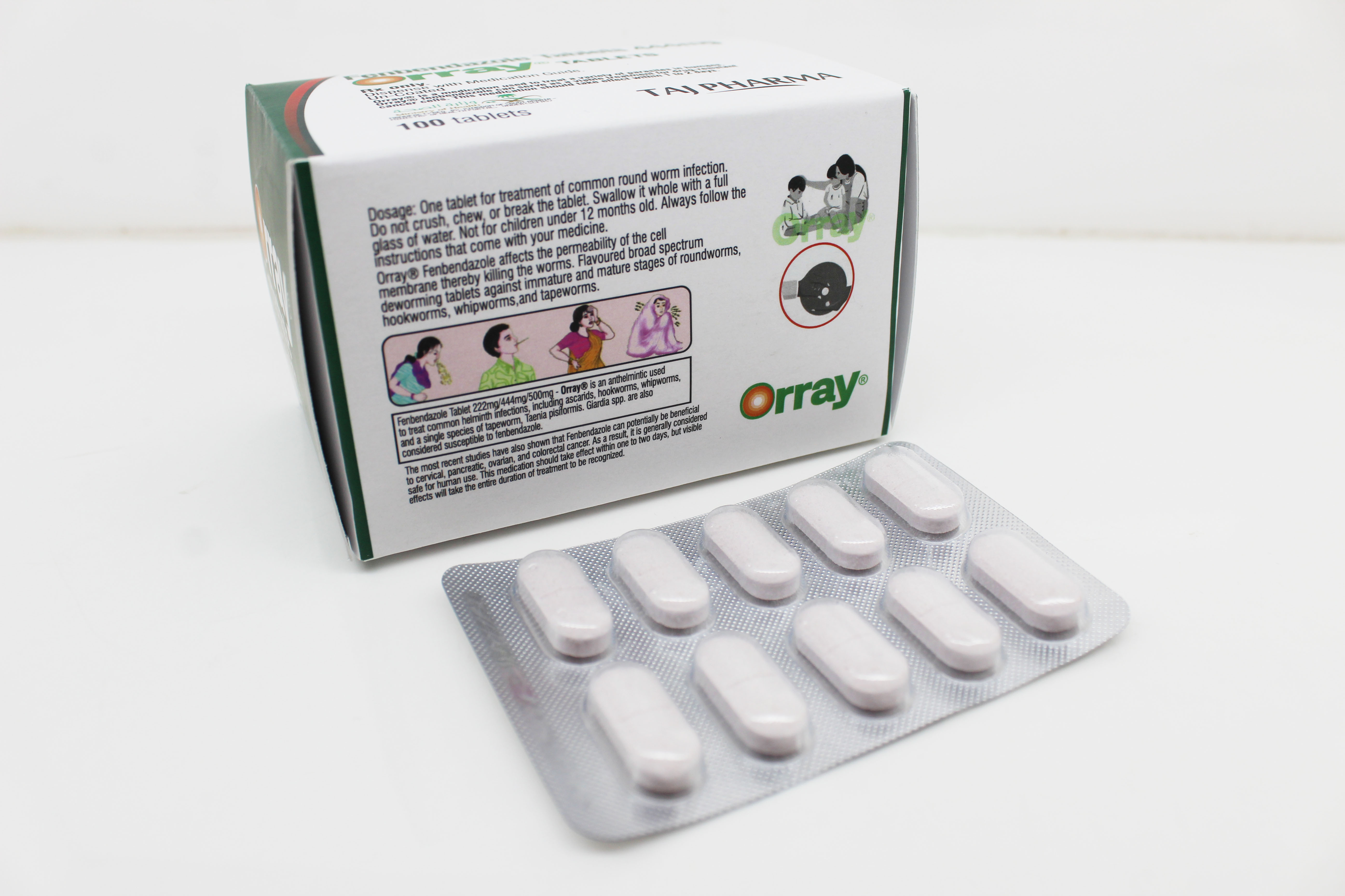 Fenbendazole 444mg – Vapi Gujarat Facility